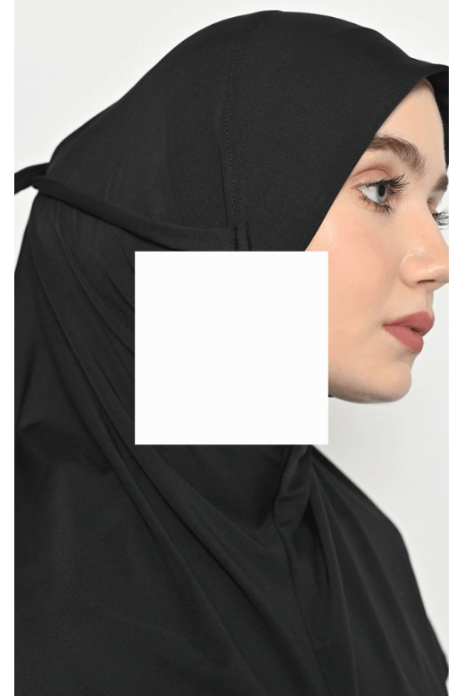 Bergo Mirae Hijab Sporty Black